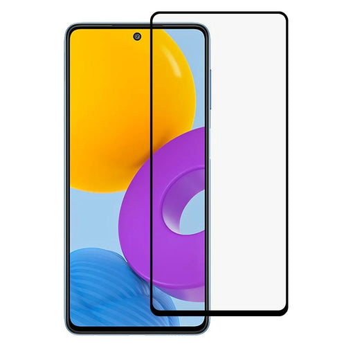 RURIHAI Double Defense Series Full Size Full Glue 2.5D 9H Anti-explosion High Aluminium-silicon Glass Screen Protector for Samsung Galaxy M52 5G - 1