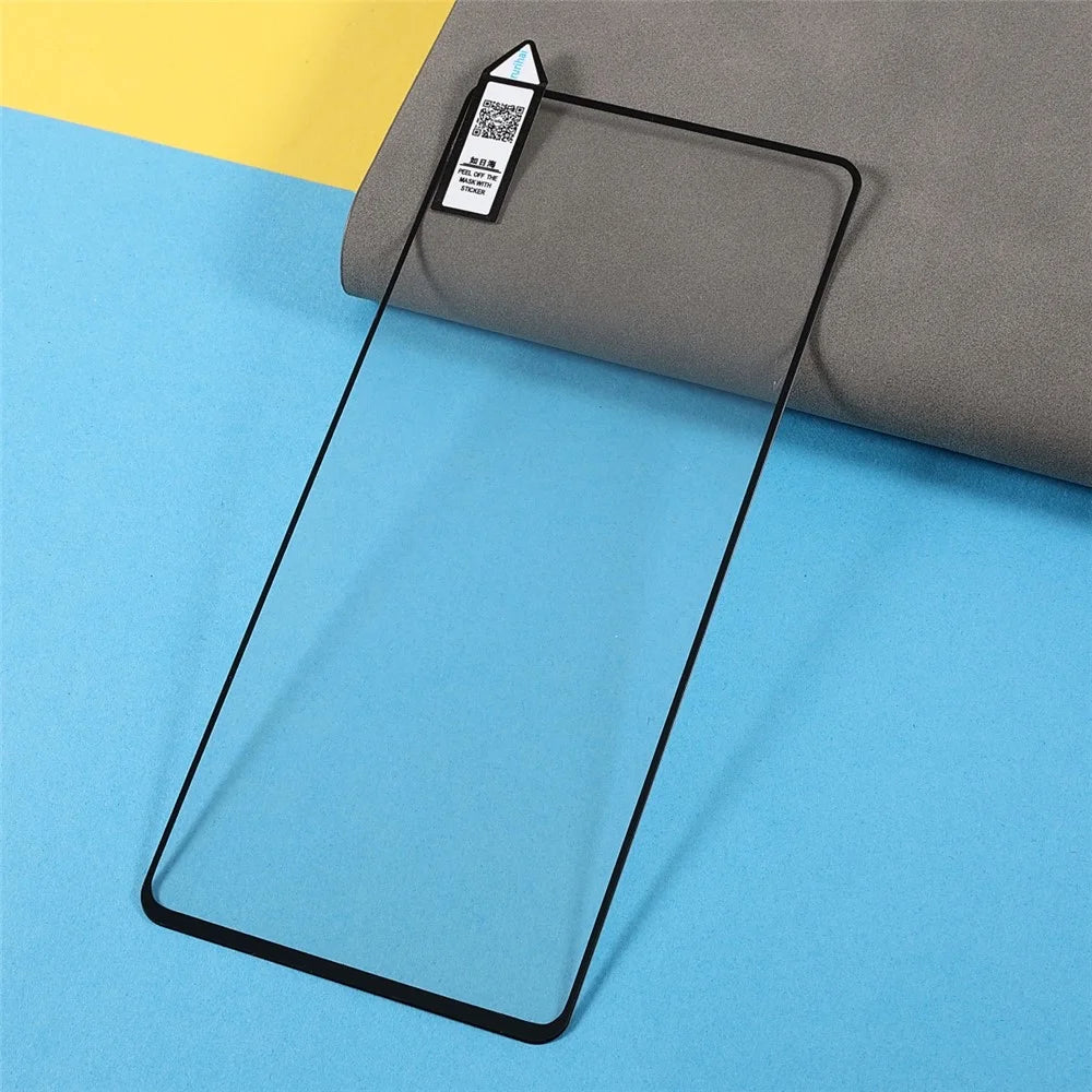 RURIHAI Double Defense Series Full Size Full Glue 2.5D 9H Anti-explosion High Aluminium-silicon Glass Screen Protector for Samsung Galaxy M52 5G - 5