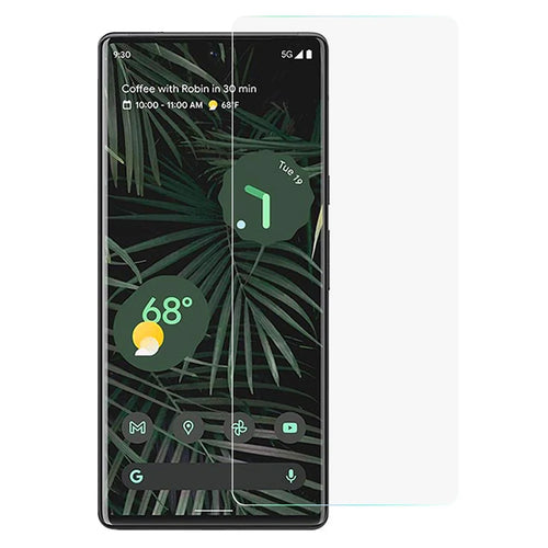 0.3mm Arc Edge Anti-Scratch Case Friendly HD Clear Tempered Glass Screen Protector Film for Google Pixel 6 - 1