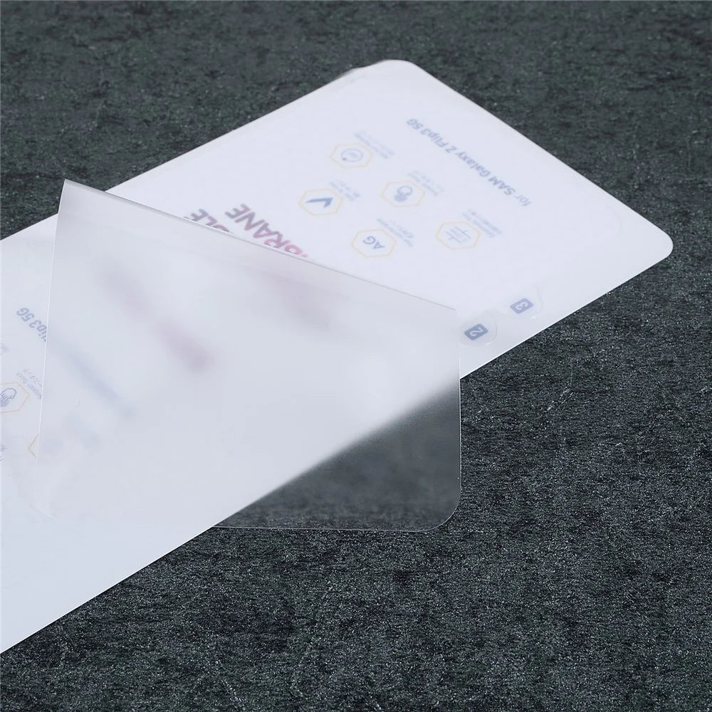 1 Set Matte Anti-fingerprint Complete Covering PET Screen Protector Film for Samsung Galaxy Z Flip3 5G - 5