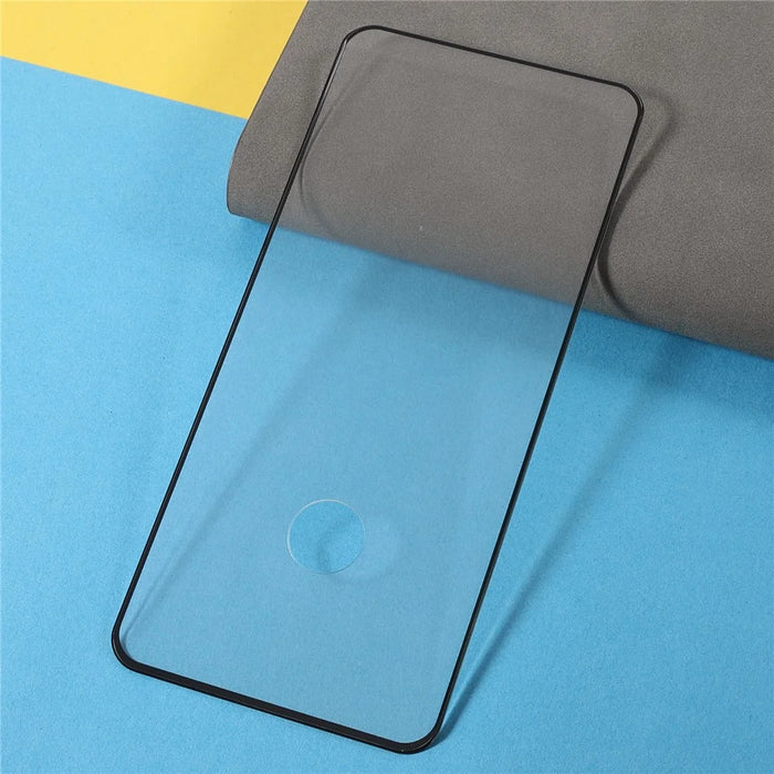 Support for Fingerprint Unlocking Full Glue Full Coverage Super Clear 3D Curved Tempered Glass Film for Samsung Galaxy S21 Ultra 5G - 6