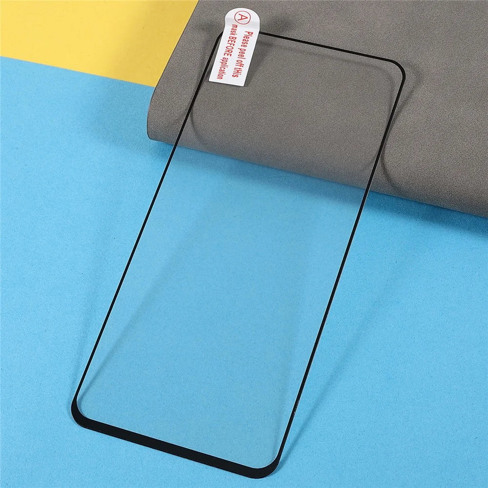 Full Glue Silk Printing Full Coverage Tempered Glass Screen Protector for OnePlus 9RT 5G - 6