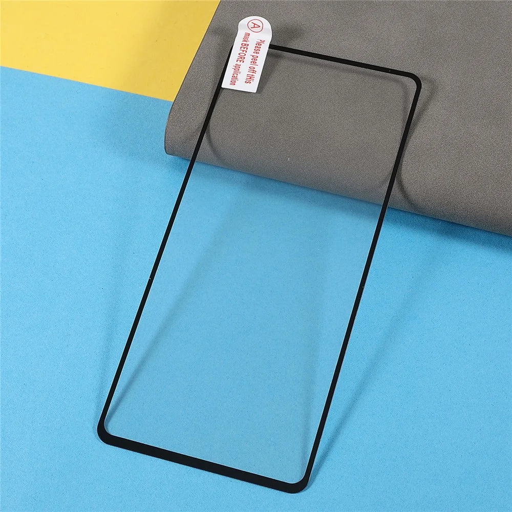 Full Screen Full Glue Silk Printing Tempered Glass Screen Protector Guard Film for Samsung Galaxy M52 5G - 6