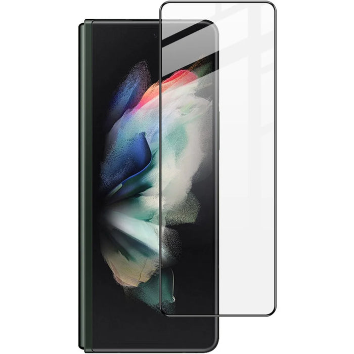 IMAK Shockproof Anti-dust Quality Front + Back HD Tempered Glass Screen Protector Set for Samsung Galaxy Z Fold3 5G - 3