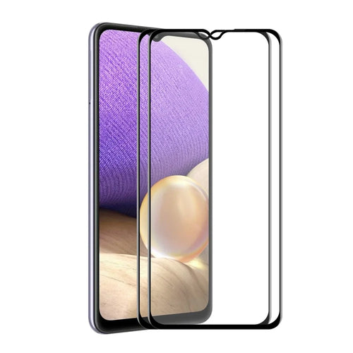 ENKAY HAT PRINCE 2Pcs / Set Full Glue 6D Full-screen Silk Printing Tempered Screen Glass for Samsung Galaxy A32 5G / M32 5G - 1