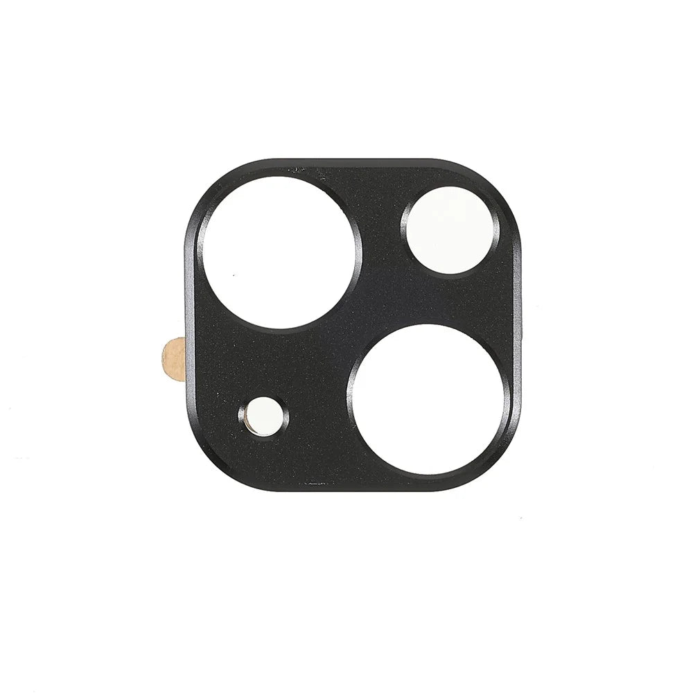 2Pcs/Set Aluminum Alloy Wear-resistant Precise Cutout Durable Camera Lens Protectors for iPhone 13 6.1 inch/13 mini 5.4 inch - Black - 2
