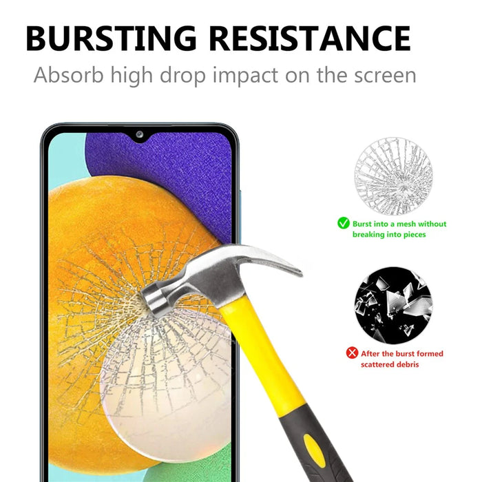 High Definition Black Edges Full Glue Tempered Glass Screen Protector for Samsung Galaxy A13 5G - 2