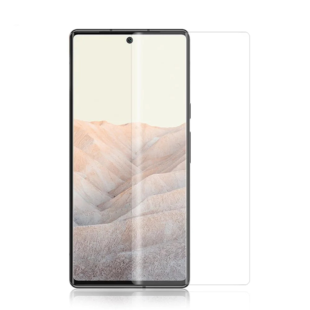 MOCOLO Ultra Clear Anti-fingerprint UV Tempered Glass Film 3D Curved Full Coverage Screen Protector for Google Pixel 6 Pro - 1