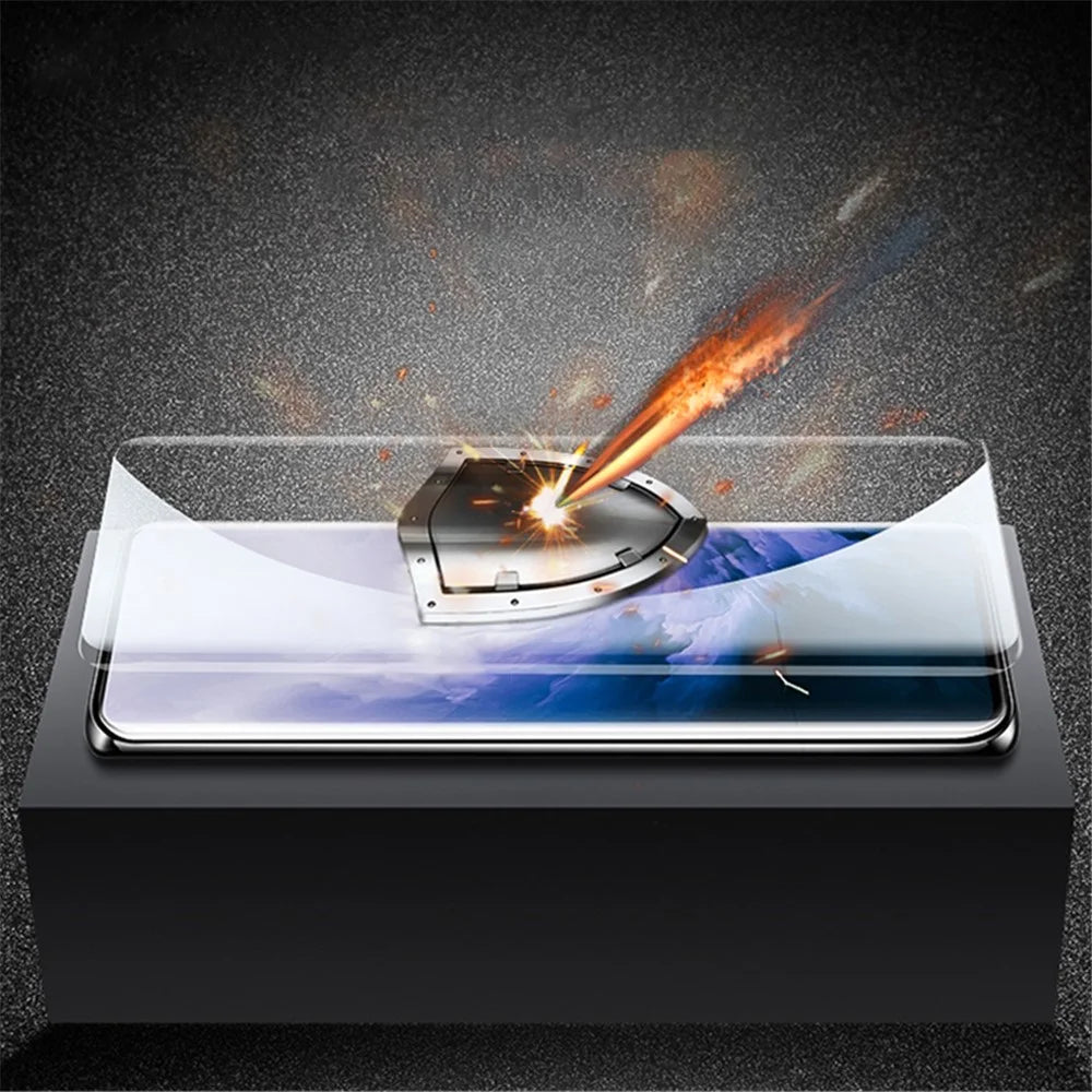 MOCOLO Ultra Clear Anti-fingerprint UV Tempered Glass Film 3D Curved Full Coverage Screen Protector for Google Pixel 6 Pro - 6