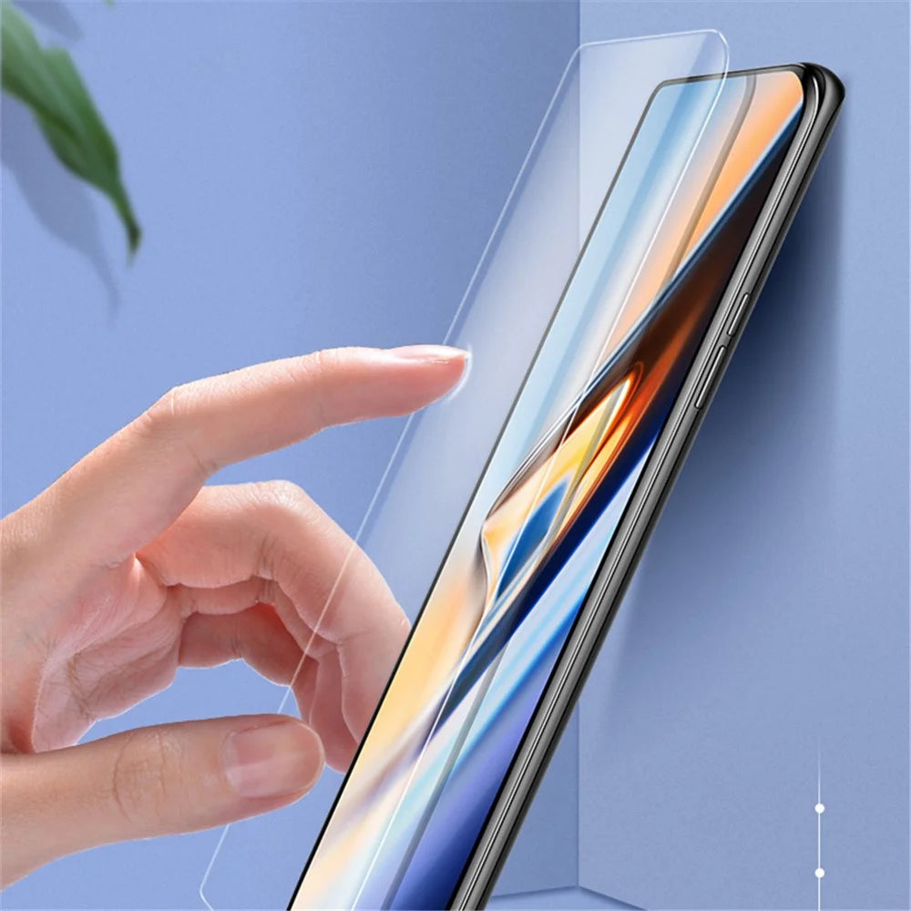 MOCOLO Ultra Clear Anti-fingerprint UV Tempered Glass Film 3D Curved Full Coverage Screen Protector for Google Pixel 6 Pro - 7