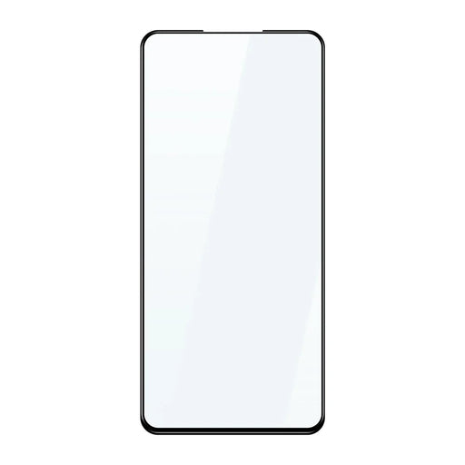 AMORUS Full Glue Silk Printing Secondary Hardening HD Full Screen Tempered Glass Film for OnePlus 9RT 5G - Black - 2