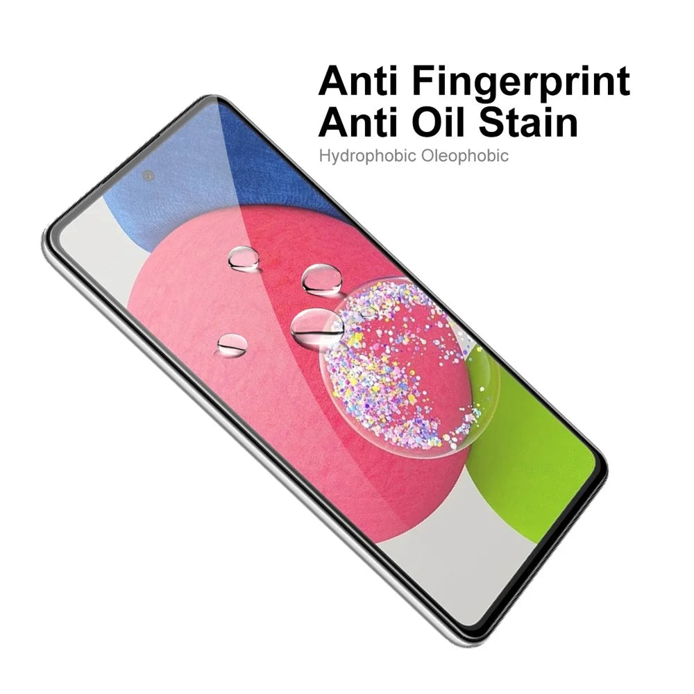 ENKAY HAT PRINCE 2Pcs / Set Full Coverage Anti-fingerprint HD Clarity Full Glue 6D Silk Printing Screen Protector for Samsung Galaxy A52 4G / 5G / A52s 5G - 6
