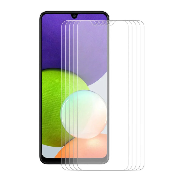 ENKAY HAT PRINCE 5Pcs / Set 9H Hardness 0.26mm Ultra-thin 2.5D Arc Edge Tempered Glass Screen Protector for Samsung Galaxy A32 4G (EU Version) - 1