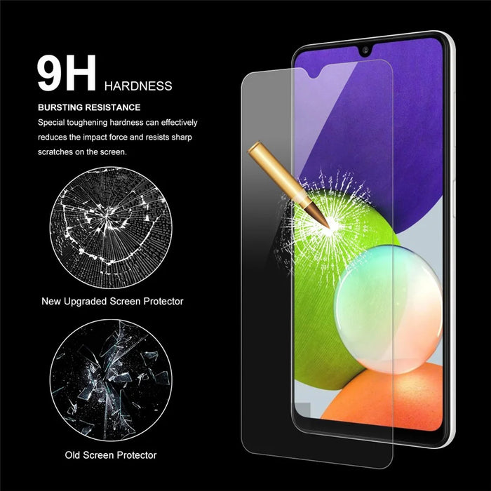 ENKAY HAT PRINCE 5Pcs / Set 9H Hardness 0.26mm Ultra-thin 2.5D Arc Edge Tempered Glass Screen Protector for Samsung Galaxy A32 4G (EU Version) - 5