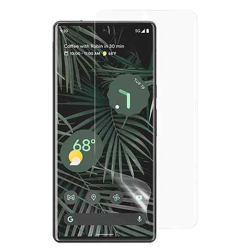 Full Screen Coverage High Sensitivity Transparent TPU +PET Soft Hydrogel Film for Google Pixel 6 Pro - 1