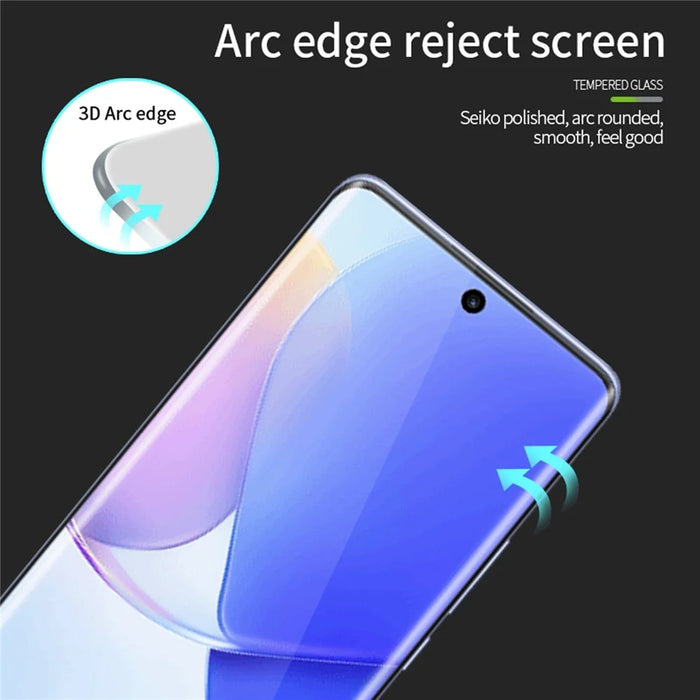 MOFI Hot Bending 3D Curved Full Glue Tempered Glass Full Screen Protector Film for Huawei nova 9 - 5