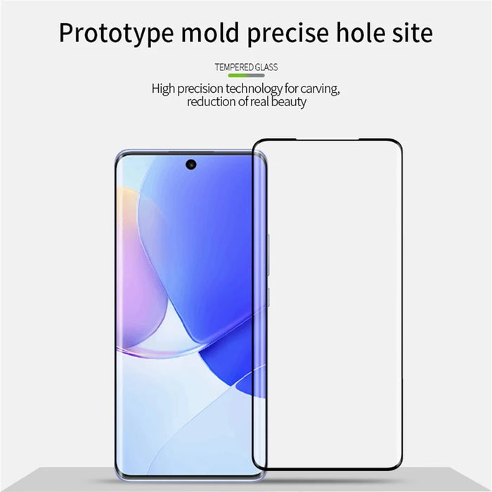 MOFI Hot Bending 3D Curved Full Glue Tempered Glass Full Screen Protector Film for Huawei nova 9 - 6