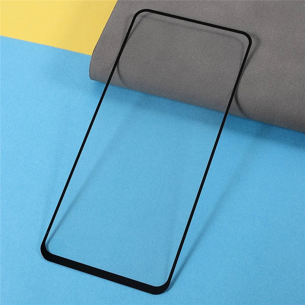 HD Clear Full Coverage Full Glue Secondary Hardening Silk Printing 9D Shatterproof Tempered Glass Film for Oppo A55 4G - 4