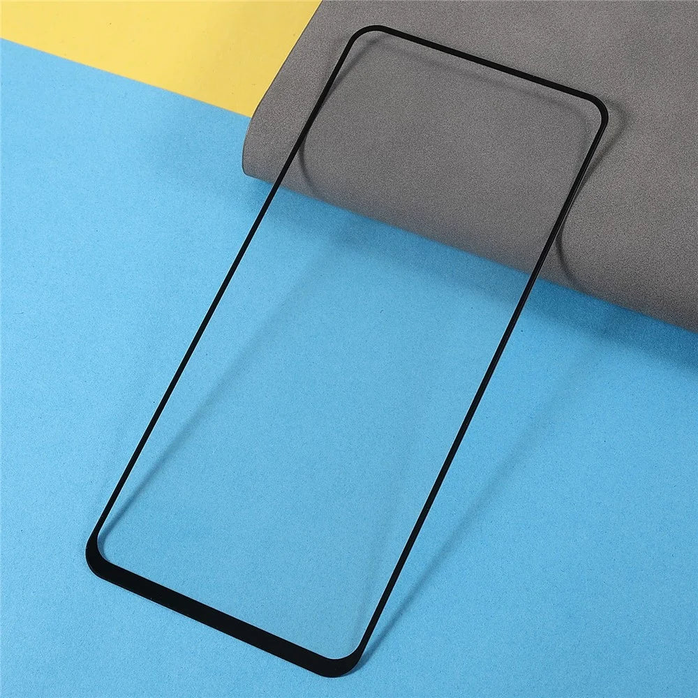 HD Clear Full Coverage Full Glue Secondary Hardening Silk Printing 9D Shatterproof Tempered Glass Film for Oppo A55 4G - 7