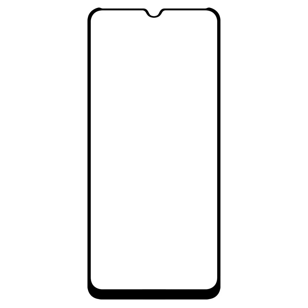 Full Screen Full Glue Solid Defense Silk Printing 9D Anti-explosion HD Clear Tempered Glass Film for Oppo A55 5G - 2