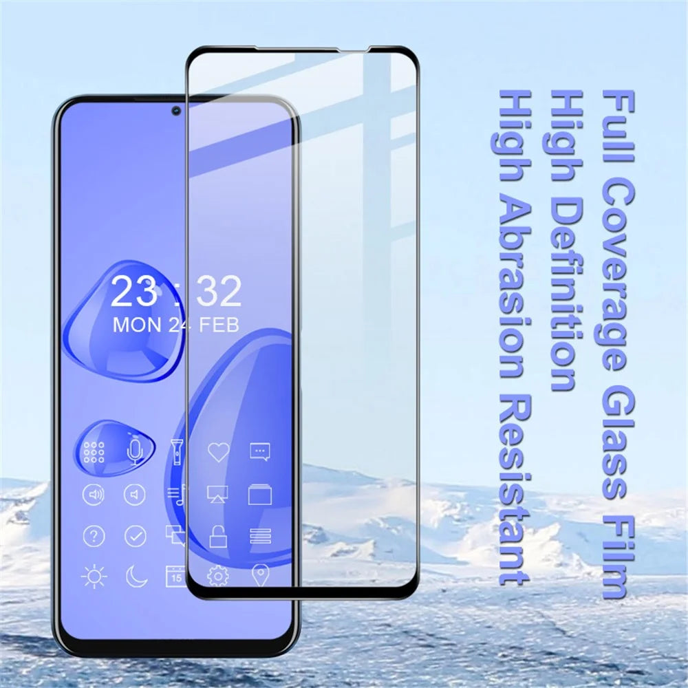 IMAK Pro+ Series Explosion-proof HD Full Coverage Full Glue 9H AGC Glass Tempered Glass Screen Protector for Motorola Moto G31 4G/G41 4G - 5
