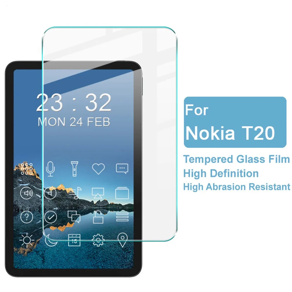 For Nokia T20 / T21 IMAK H Series Sensitive Touch 9H Anti-explosion HD Clear Tempered Glass Full Screen Protector - 3