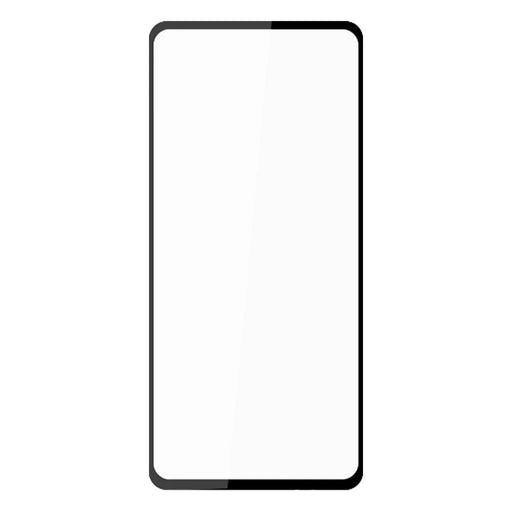 AMORUS Full Cover Full Glue 9H Hardness Secondary Hardening Silk Printing Tempered Glass Film for Samsung Galaxy M52 5G - Black - 2