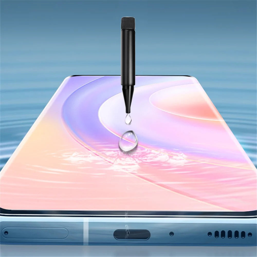 MOCOLO Ultra Clear Anti-oil Waterproof 3D Curved UV Tempered Glass Film Full Coverage Screen Protector for Huawei nova 9/Honor 50 - 3