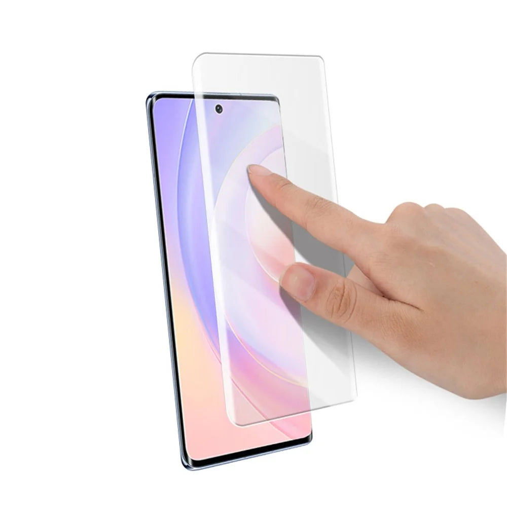 MOCOLO Ultra Clear Anti-oil Waterproof 3D Curved UV Tempered Glass Film Full Coverage Screen Protector for Huawei nova 9/Honor 50 - 6