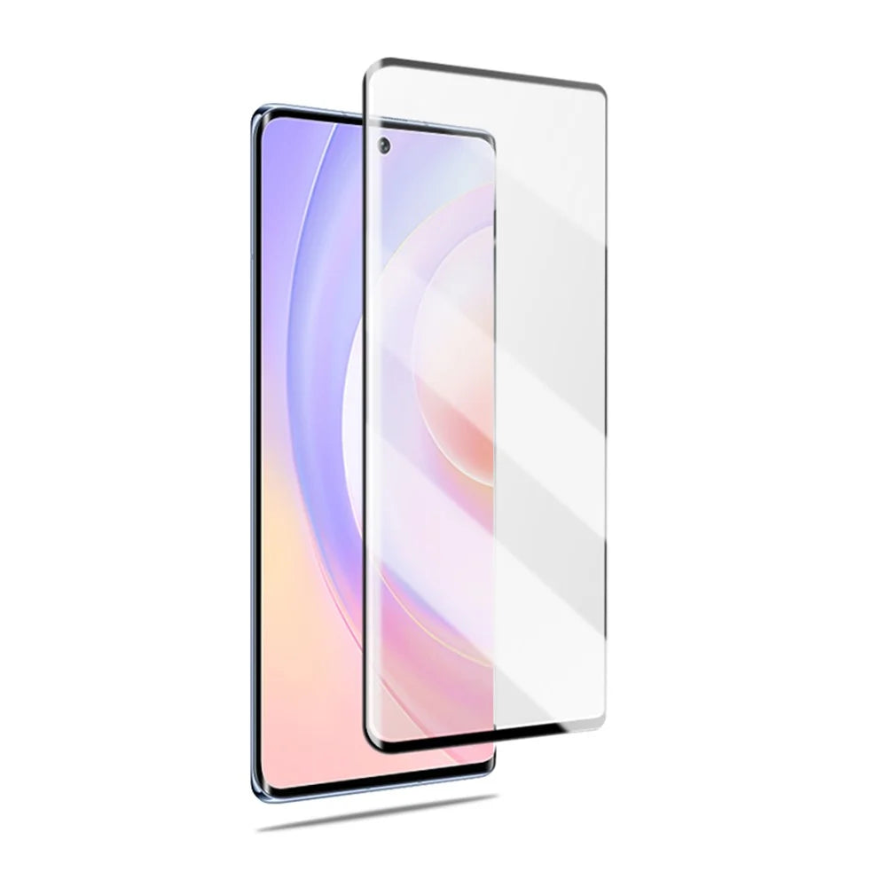 MOCOLO 3D Curved Full Glue Wear-resistant Smooth Feel Full Coverage Tempered Glass Screen Film for Honor 50/Huawei nova 9 - Black - 4