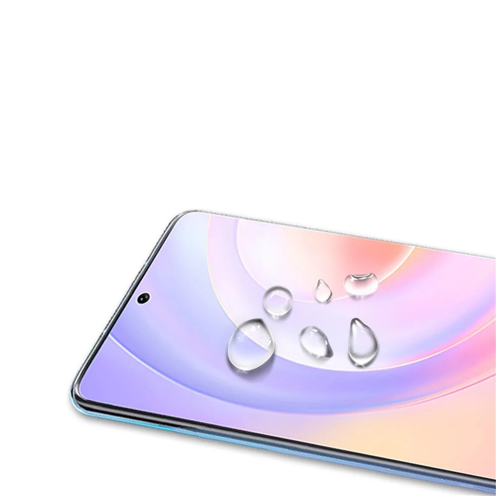 MOCOLO 3D Curved Full Glue Wear-resistant Smooth Feel Full Coverage Tempered Glass Screen Film for Honor 50/Huawei nova 9 - Black - 5