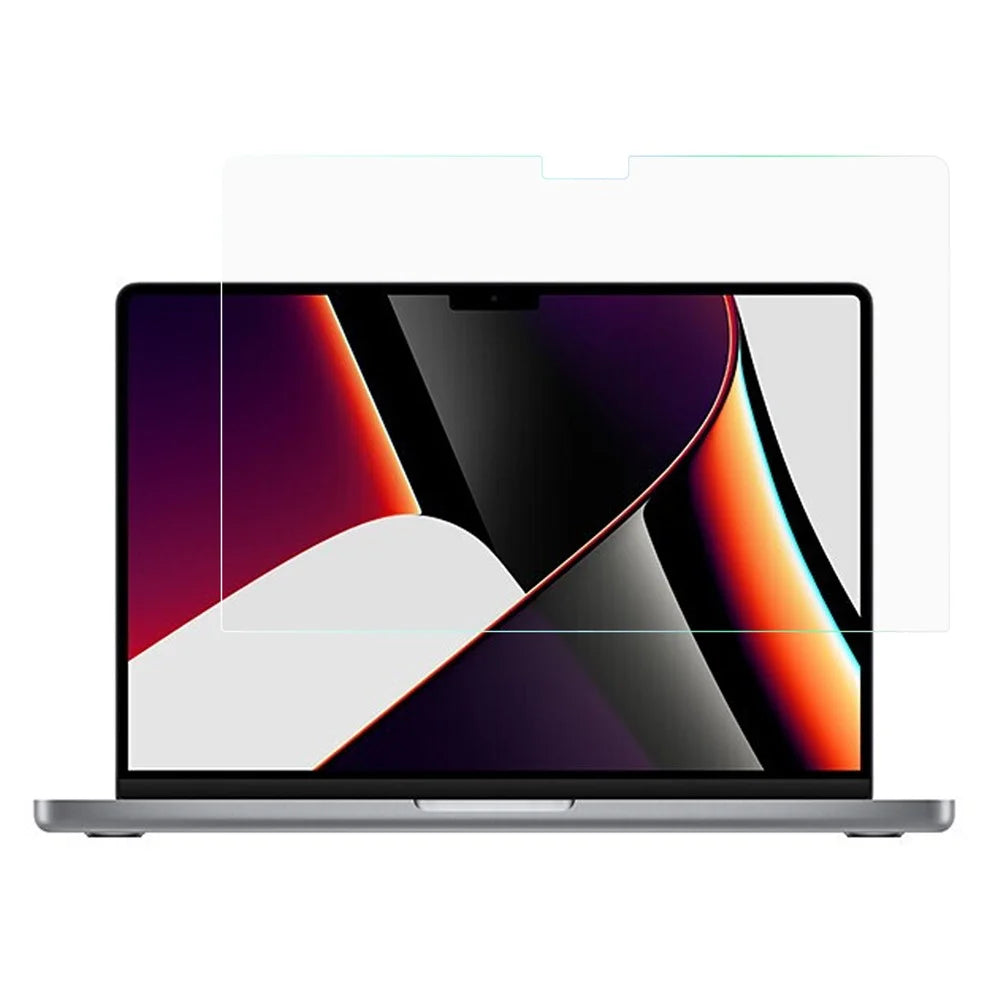 Tempered Glass For Macbook Pro 16 inch (2026) A3429 A3428 / (2025) A3186 A3403 / (2024) A2991 / (2023) A2780 / (2021) A2485 Clear Full Screen Protector Full Glue - 1