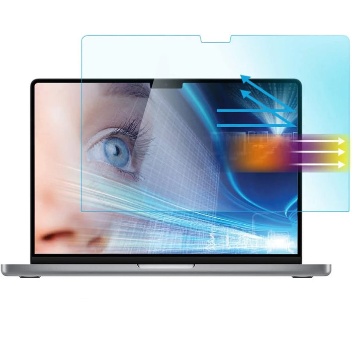0.3mm Arc Edge Tempered Glass Film for MacBook Pro MacBook Pro 14 inch (2026) A3427 A3426 / (2025) A3434 A3112 A3185 A3401 / (2024) A2918 A2992 / (2023) A2779 / (2022) / (2021) A2442 - 1