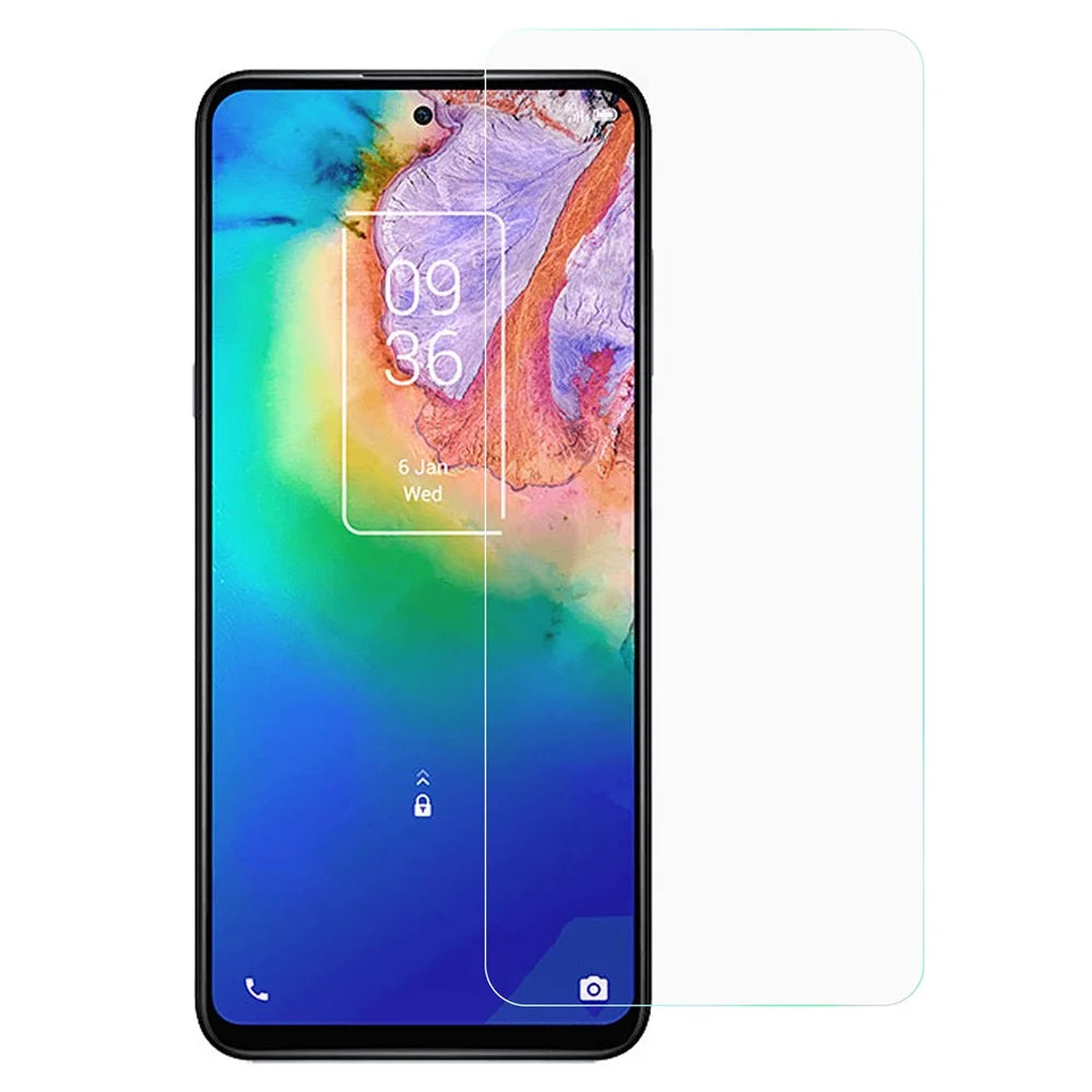 HD Clear 0.3mm Arc Edge Tempered Glass Screen Protector Film for TCL 20 5G - 1