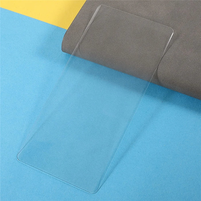 Clear 3D Curved UV Liquid Adhesive Tempered Glass Screen Protector Support Fingerprint Unlock for Google Pixel 6 Pro - 3