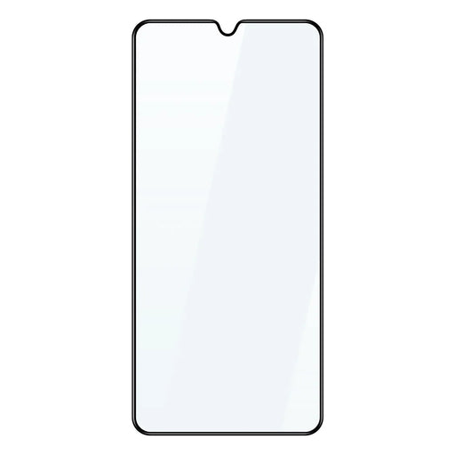 AMORUS Secondary Hardening Silk Printing Full Coverage Full Glue Clear Touch Tempered Glass Film for Samsung Galaxy S22 5G / S23 - Black - 2