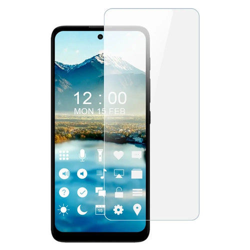 IMAK ARM Series HD Clarity Screen Protector Explosion-proof Flexible Clear TPU Film (Not Complete Covering) for Motorola Moto E30 / Moto E40 - 1