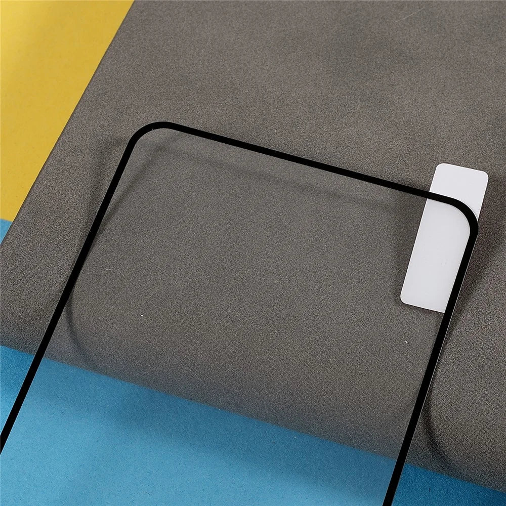 Full Coverage Anti-explosion Ultra-slim Silk Printing Full Glue Tempered Glass Screen Protector Fingerprint Unlock for Samsung Galaxy S22 5G / S23 - 4