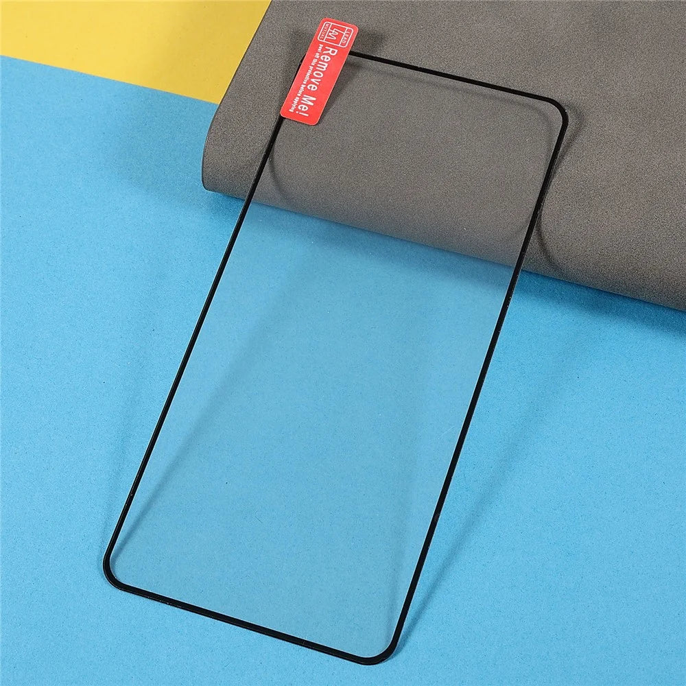 Full Coverage Anti-explosion Ultra-slim Silk Printing Full Glue Tempered Glass Screen Protector Fingerprint Unlock for Samsung Galaxy S22 5G / S23 - 6