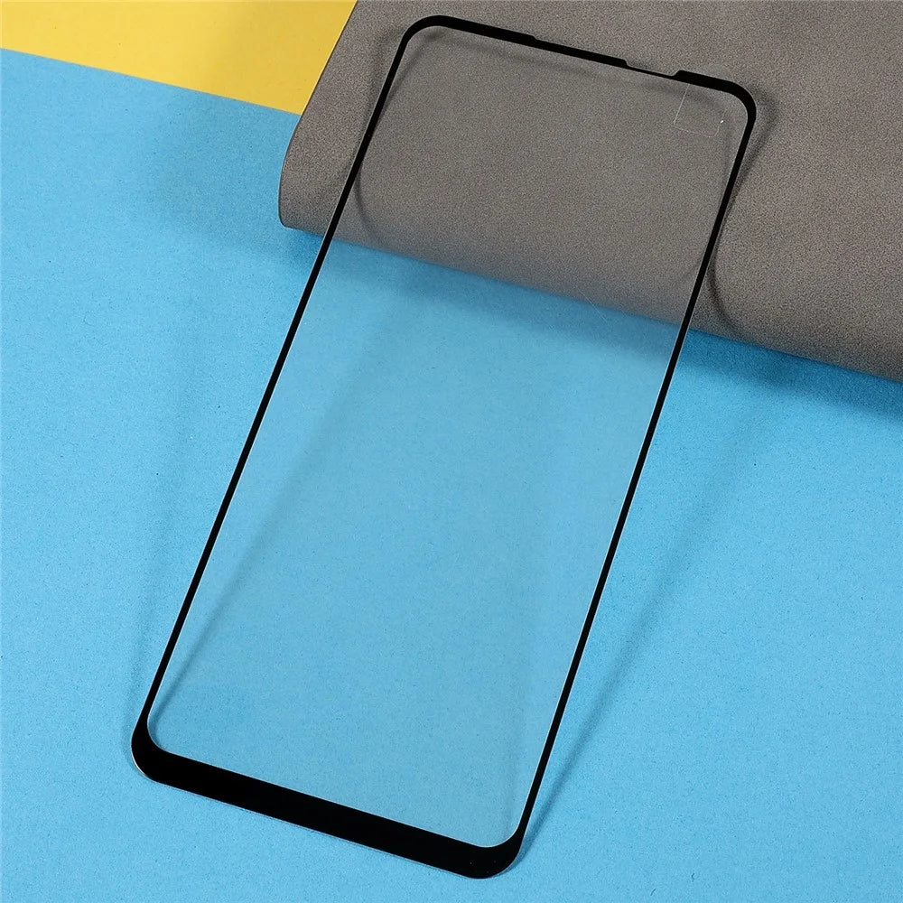 Bubble-free Explosion-proof Full Glue Silk Printing Full Screen Tempered Glass Protective Film for Motorola Moto G31 4G/G41 4G - 3