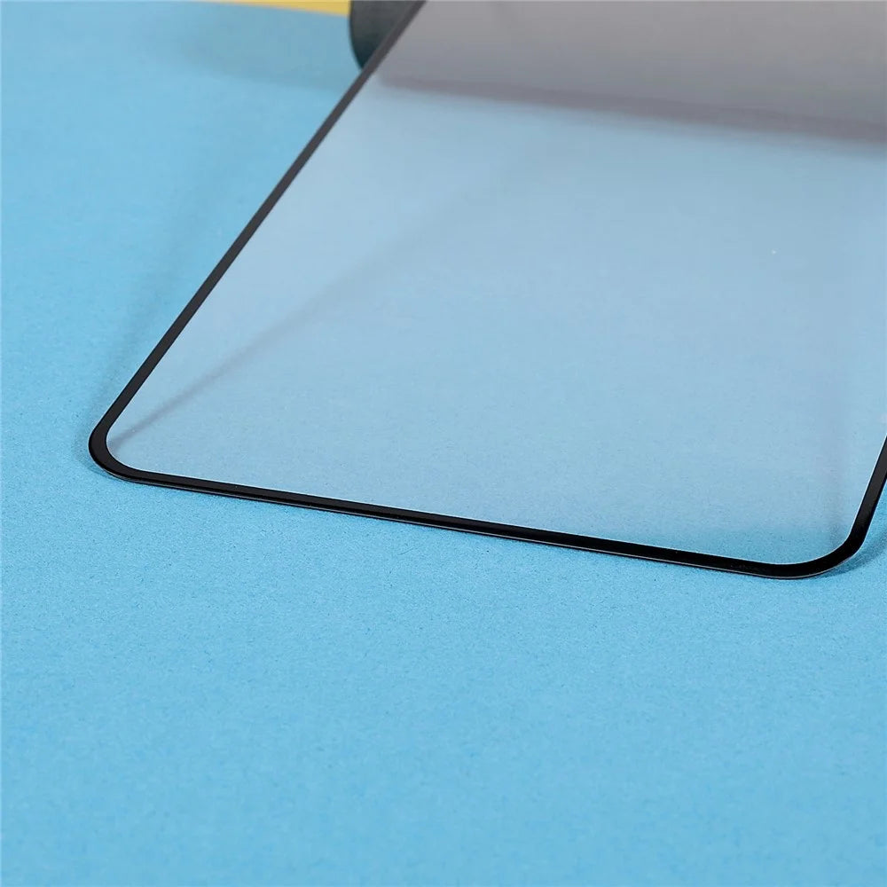 Silk Printing Full Glue Full Coverage Anti-explosion Ultra-slim Tempered Glass Screen Protector Fingerprint Unlock for Samsung Galaxy S22+ 5G / S23+ - 5