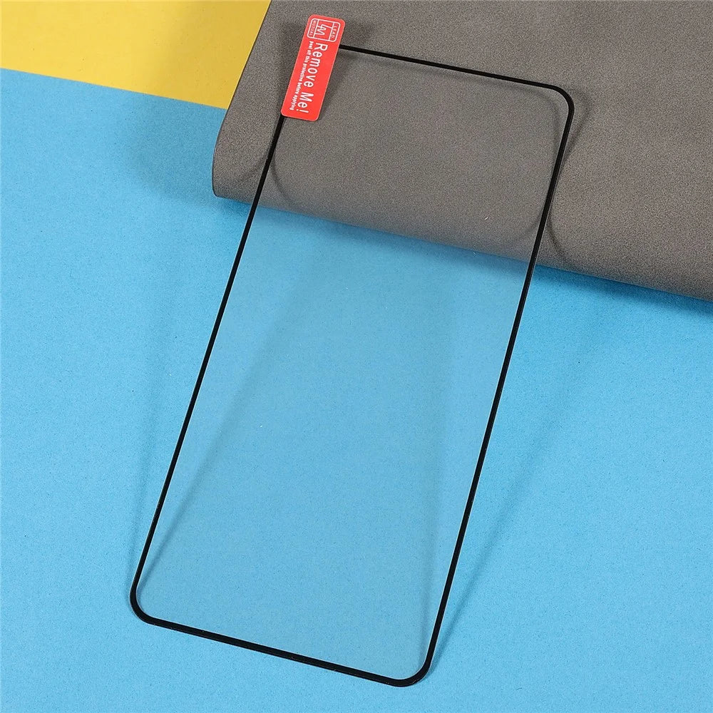 Silk Printing Full Glue Full Coverage Anti-explosion Ultra-slim Tempered Glass Screen Protector Fingerprint Unlock for Samsung Galaxy S22+ 5G / S23+ - 6