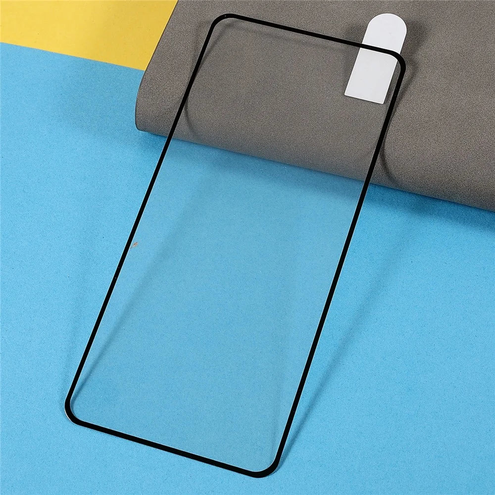 Full Glue Full Coverage Silk Printing Ultra Clear Tempered Glass Screen Protector [Support Fingerprint Unlock] for Samsung Galaxy S22 5G / S23 - 3