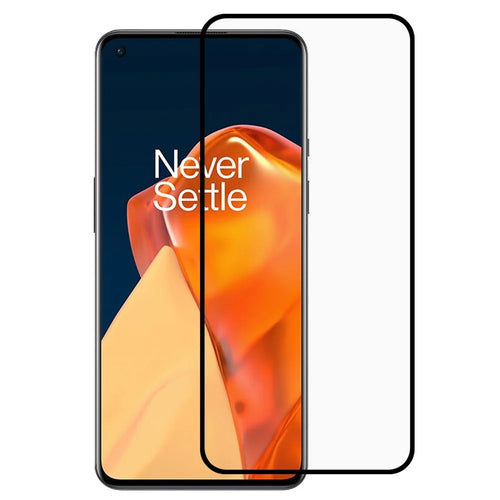 PET + TPU Bendable Screen Protector Silk Print High Transparency Full Glue Screen Film for OnePlus 9 (IN / CN Version) - 1