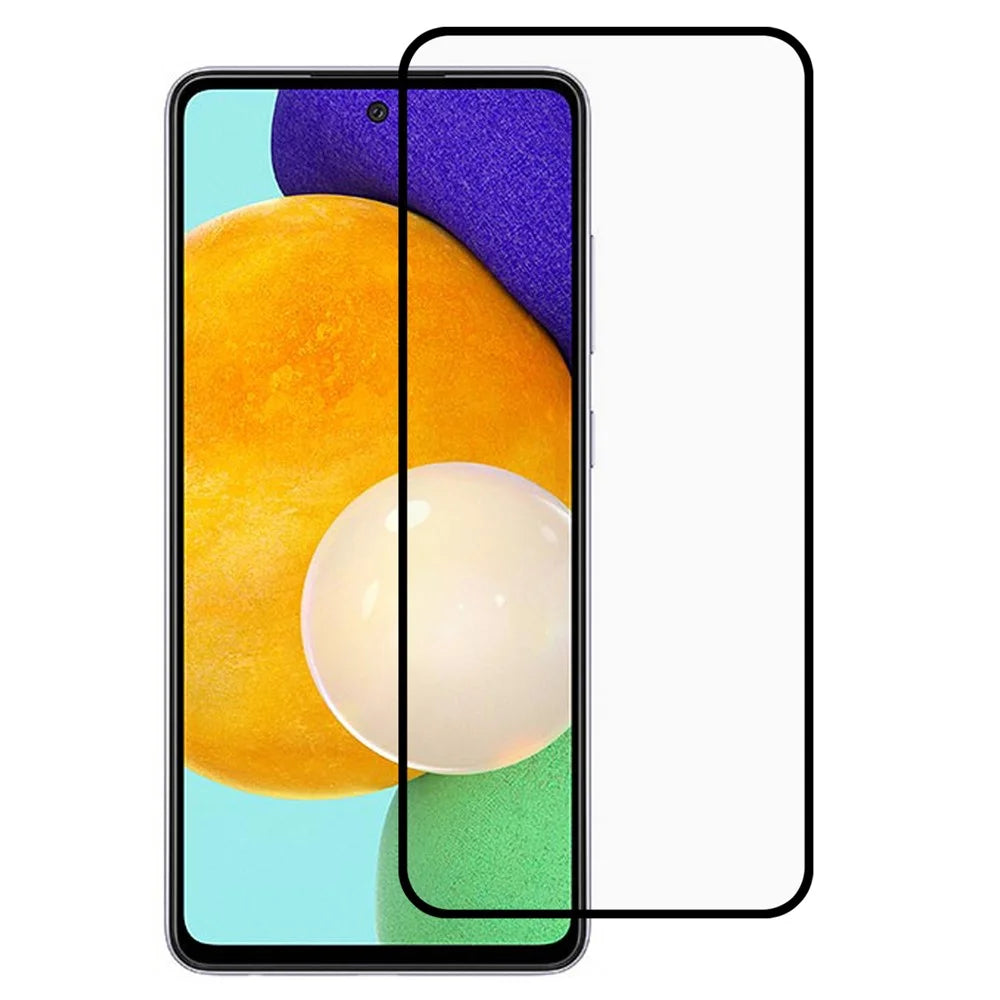 Full Glue Full Size PET + TPU Silk Printing Screen Protector for Samsung Galaxy A52 5G - 1