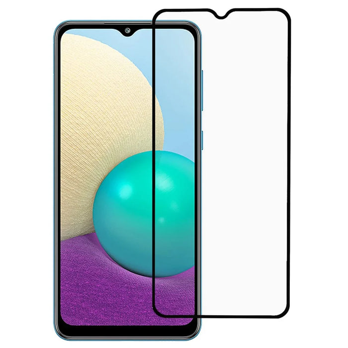 HD Clear Silk Printing PET + TPU Complete Covering Screen Protector for Samsung Galaxy A02 - 1