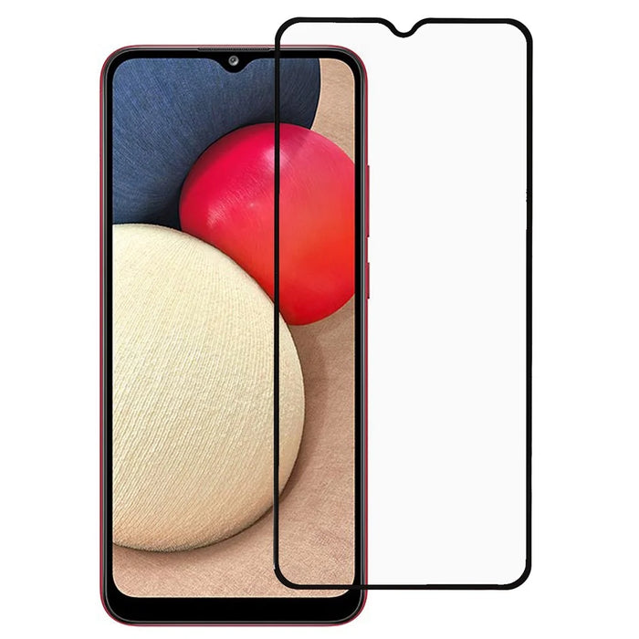 Silk Print Sensitive Touch PET + TPU Screen Protector Ultra Clear Bendable Full Glue Screen Film for Samsung Galaxy A02s (164.2mm) - 1