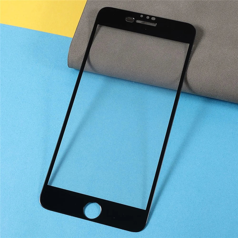 RURIHAI Full Screen Covering Soft PMMA Anti-fingerprint Full Glue Ceramics Film Screen Protector for iPhone 7 Plus/8 Plus 5.5 inch - Black - 3