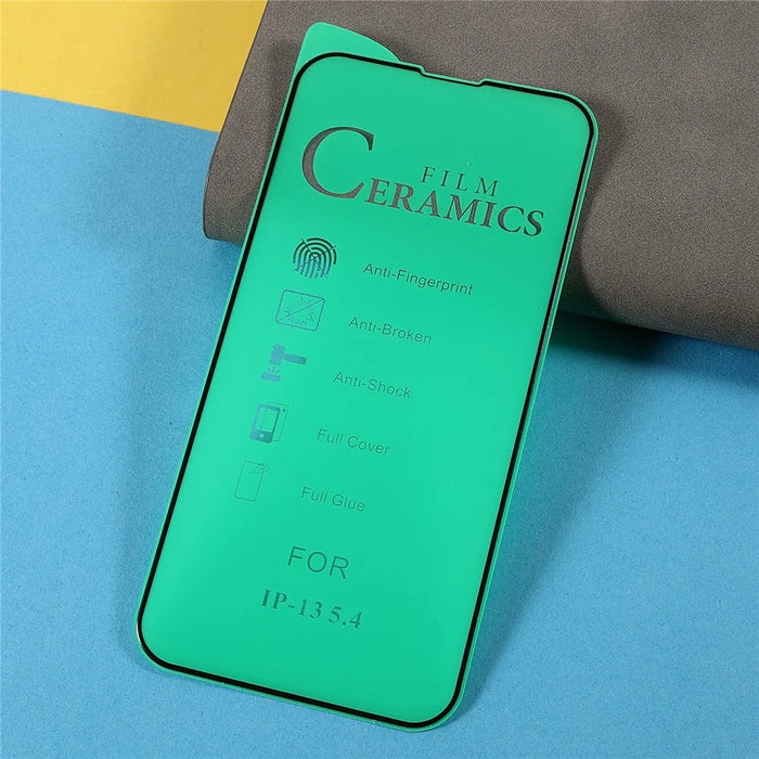 RURIHAI Anti-fingerprint Full Glue Full Coverage PMMA Film Screen Protector for iPhone 13 mini 5.4 inch - 3