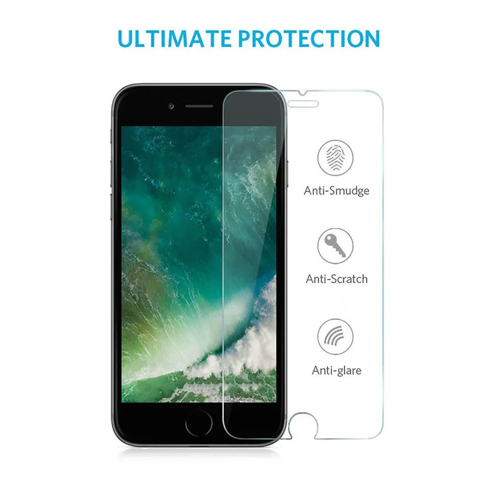 ENKAY HAT PRINCE for iPhone 8 Plus/7 Plus 2.5D Tempered Glass Screen Guard Film 0.26mm 9H Arc Edge - 6
